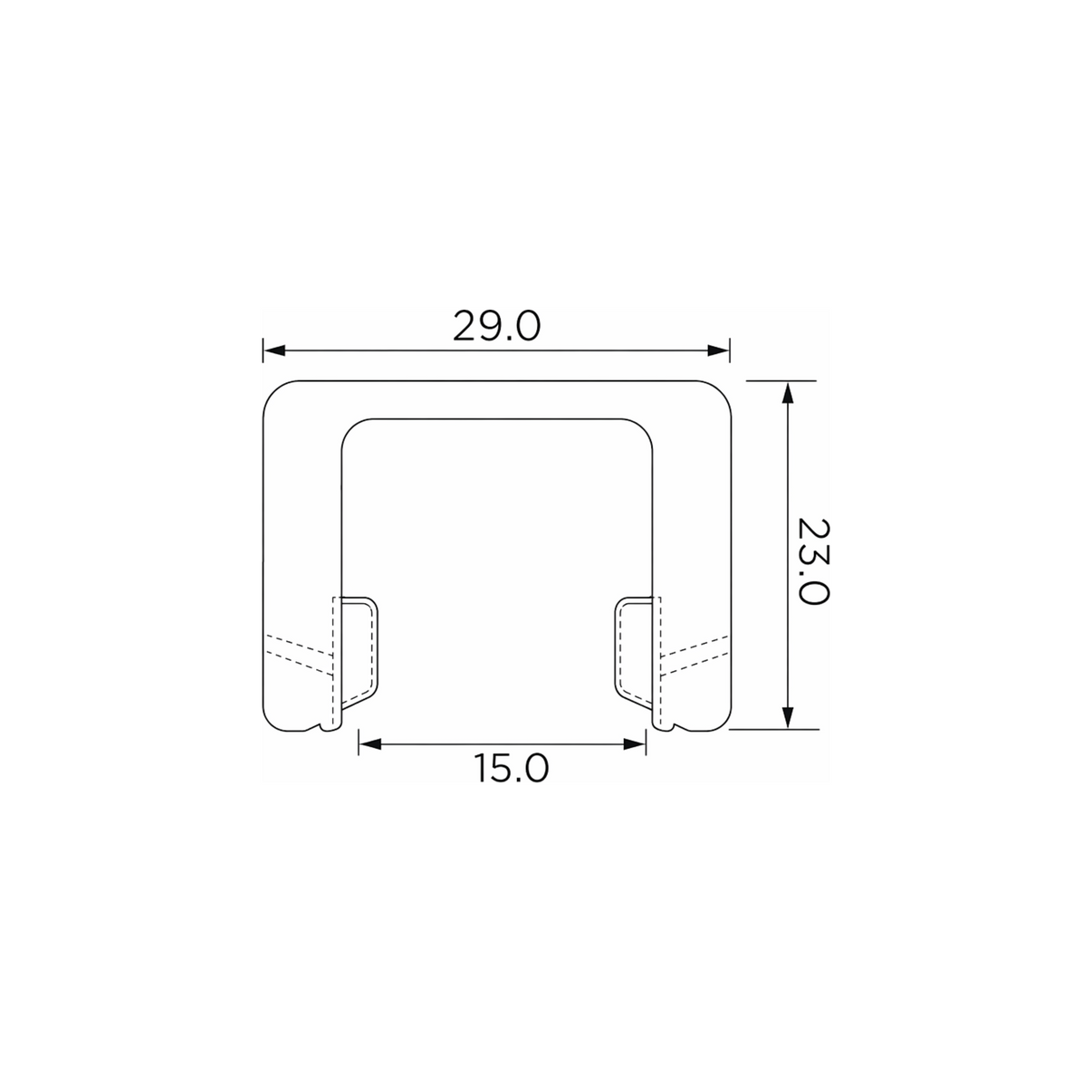 Fästclips – 10-pack