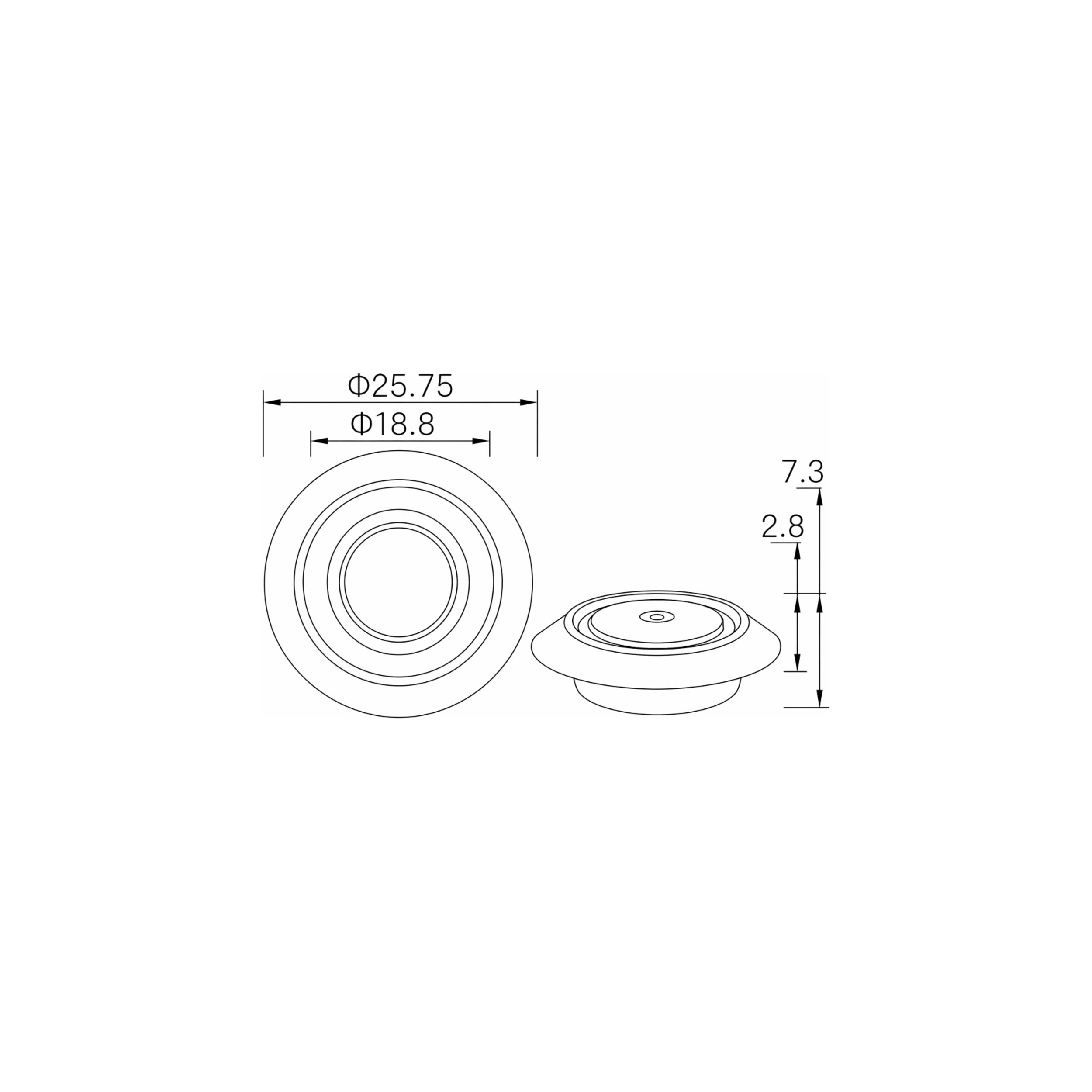 Fästclips Nissan Juke/Navara NP300 m.fl.