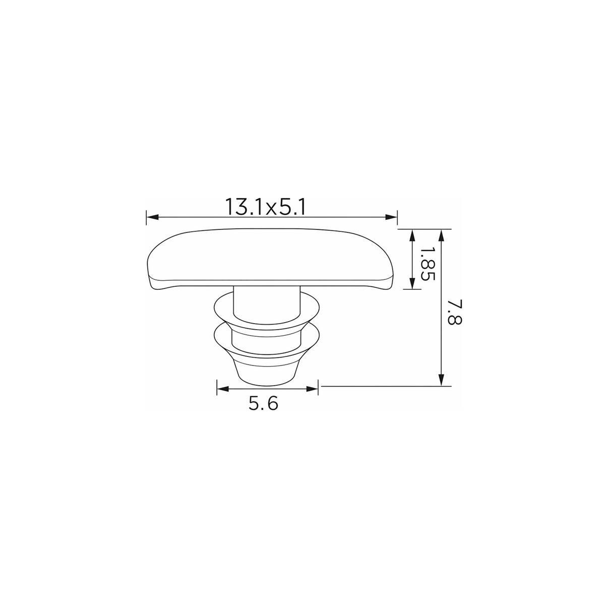 Fästclips – 10-pack