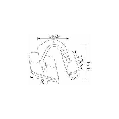 Fästclips Ford C-Max/Focus C-Max m.fl. – 10-pack