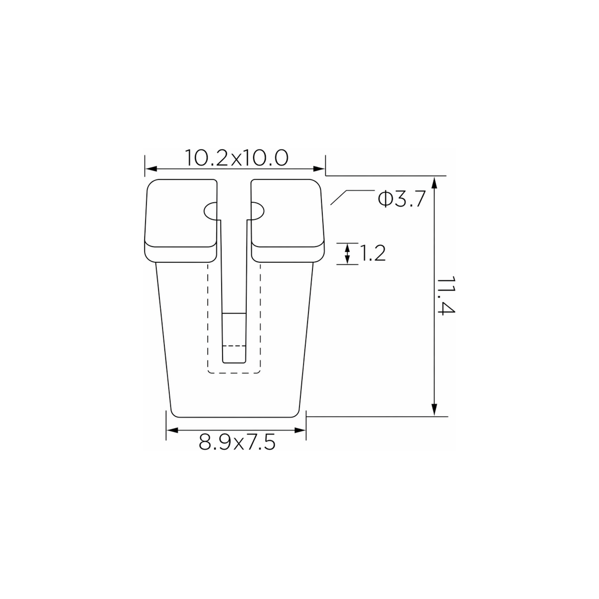 Fästclips Audi A2/VW Sharan – 10-pack