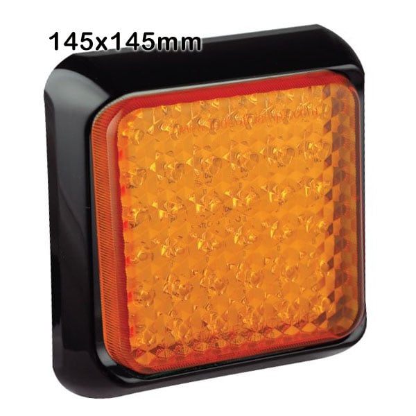 LED Blinkerslampa 125AME – produktbild framifrån | LEA