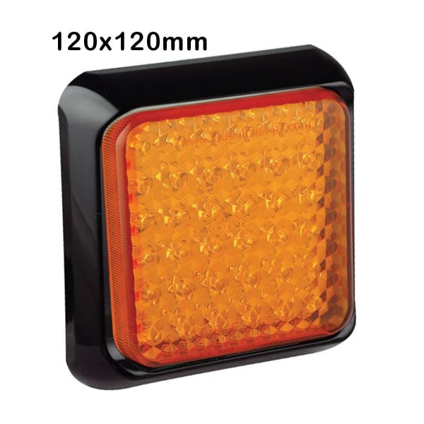 LED Blinkerslampa 100AME – produktbild framifrån | LEA