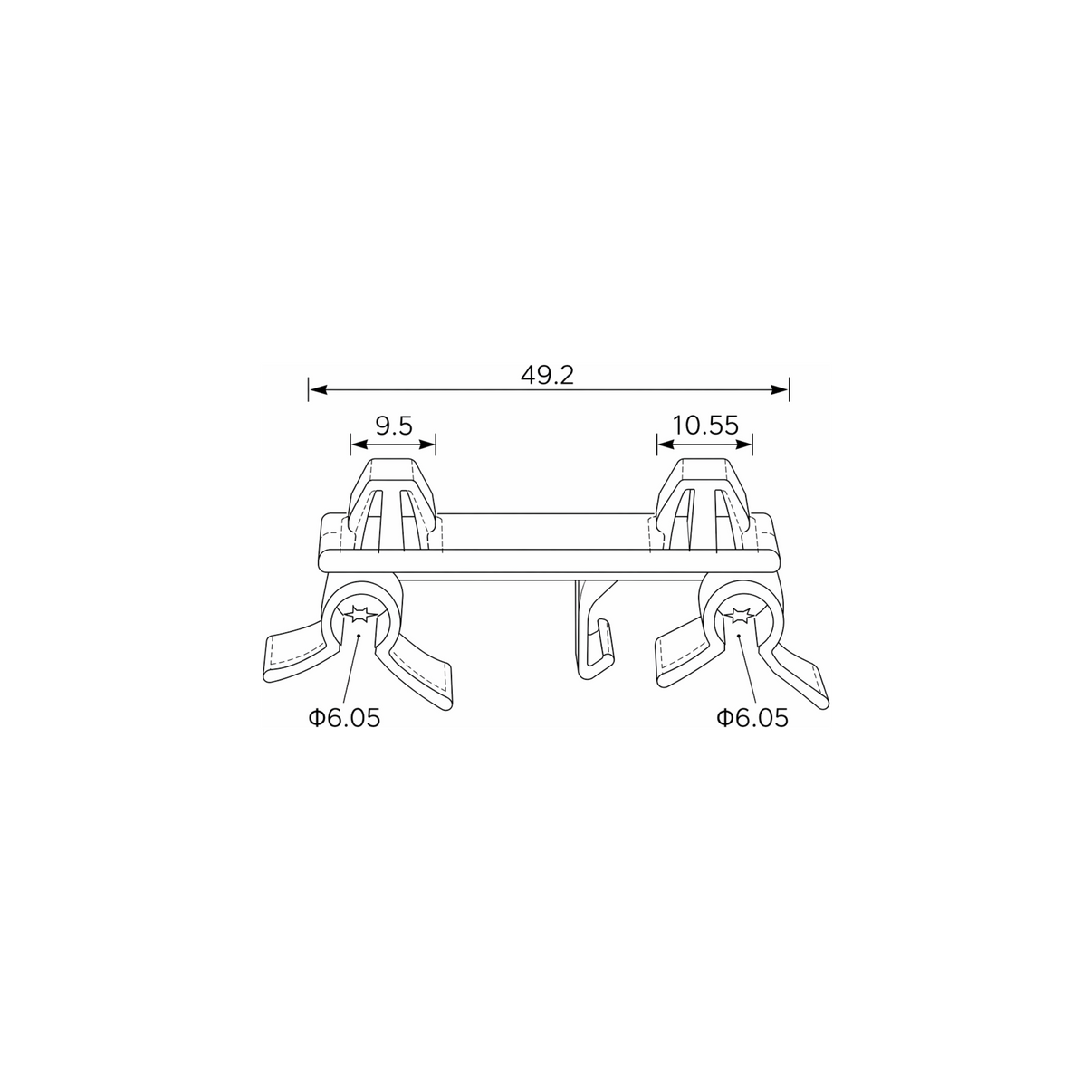 Fästclips – 10-pack