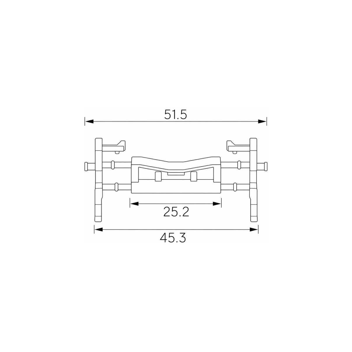 Fästclips Mitsubishi Asx/Lancer VIII – 10-pack