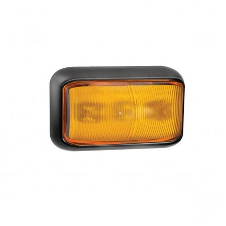 Sidomarkering 3LED Gul – produktbild framifrån | LEA