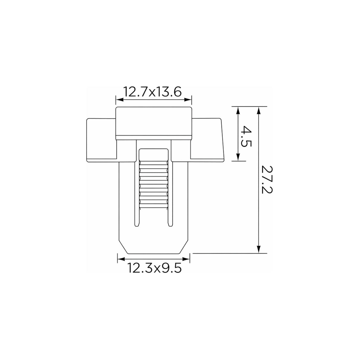 Fästclips – 10-pack