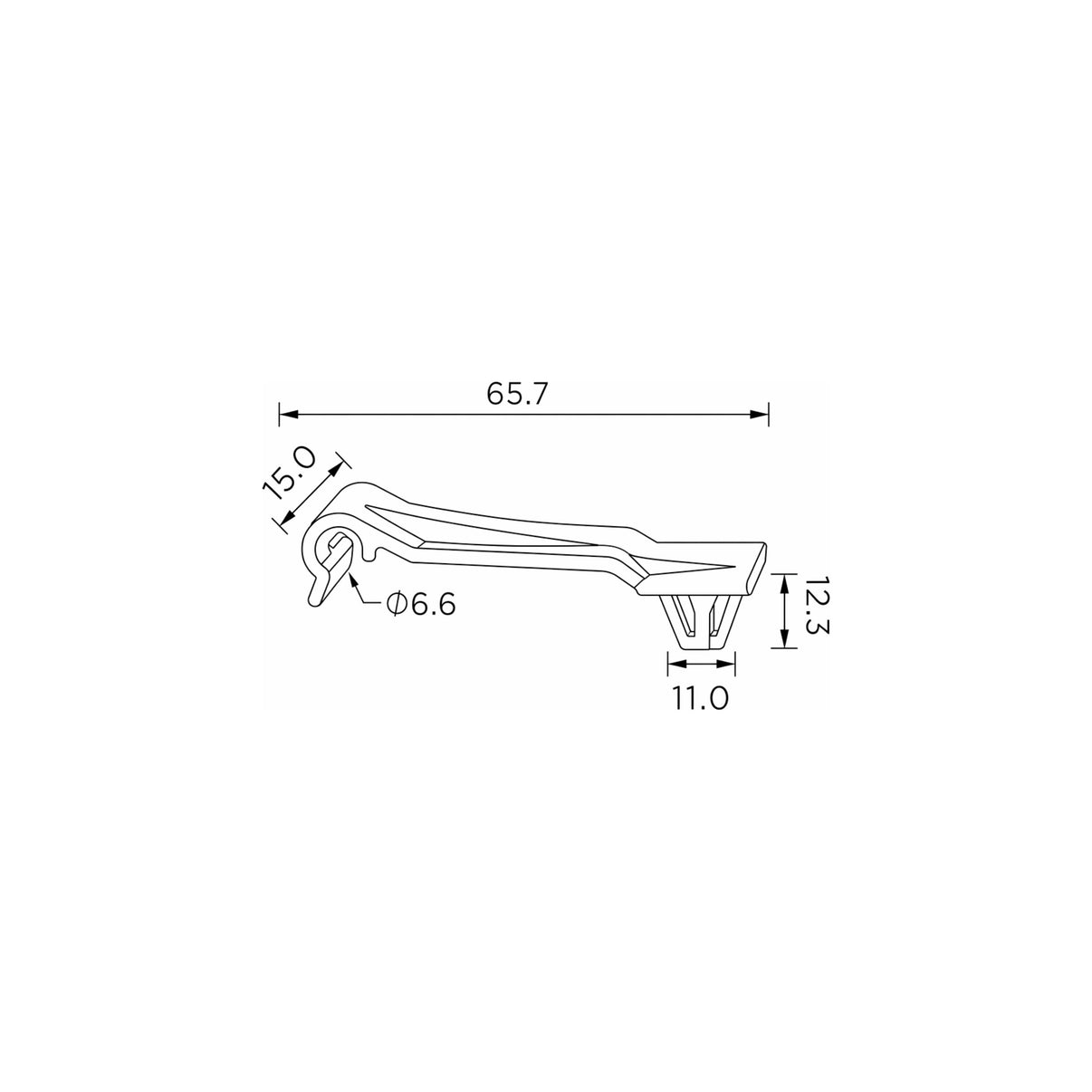 Fästclips – 10-pack