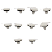 Fästclips – 10-pack – Stabil montering