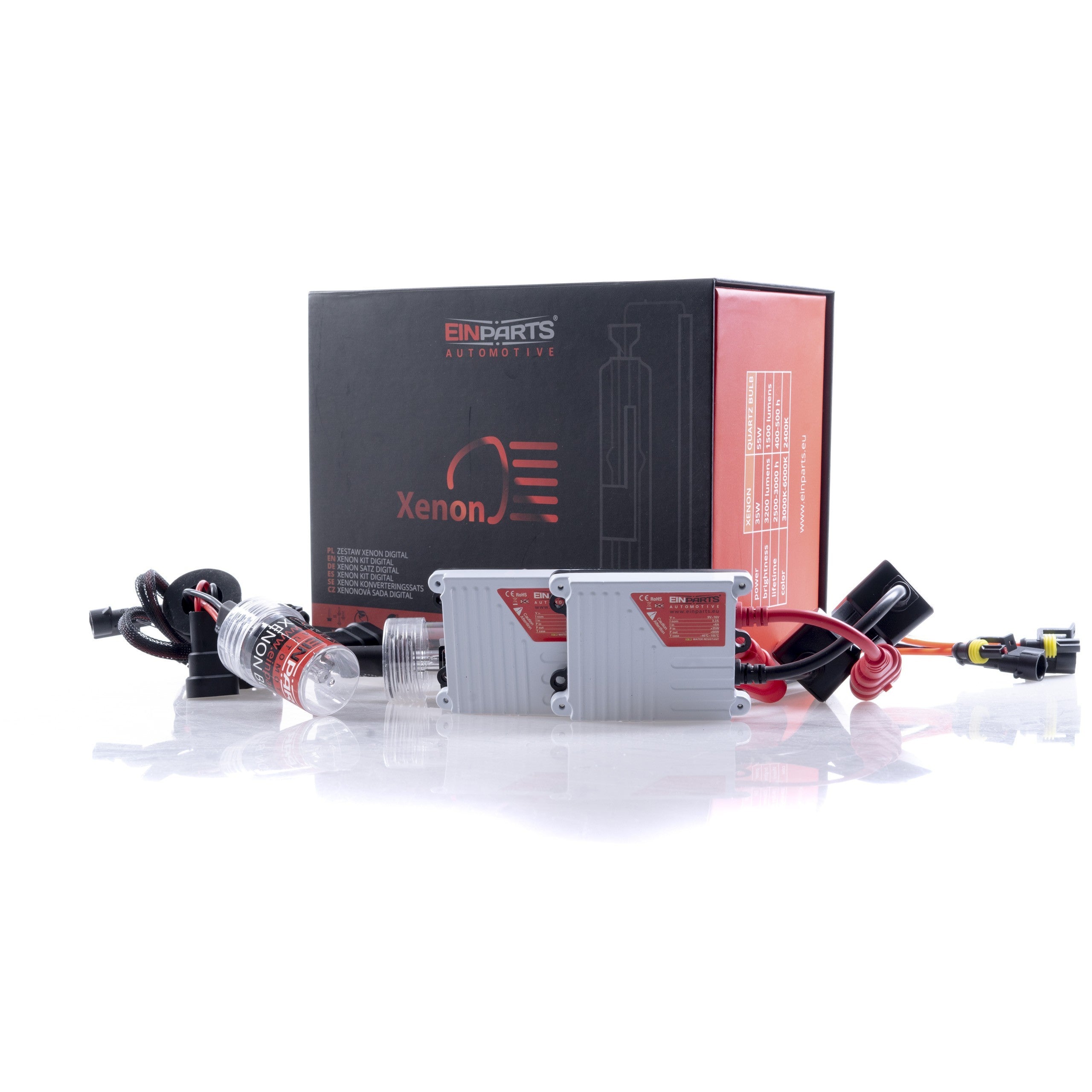 Xenonkit – HB4 – P22d – 4300K – 35 W – 9V - 16V