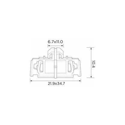 Fästclips – 10-pack