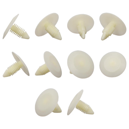 Fästclips – 10-pack – Stabil montering, Fiskbensprofil