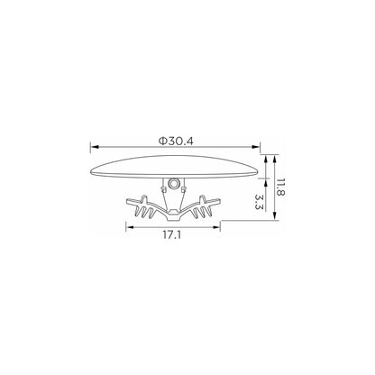 Fästclips Honda Accord IV/Accord IV Coupé m.fl. – 10-pack