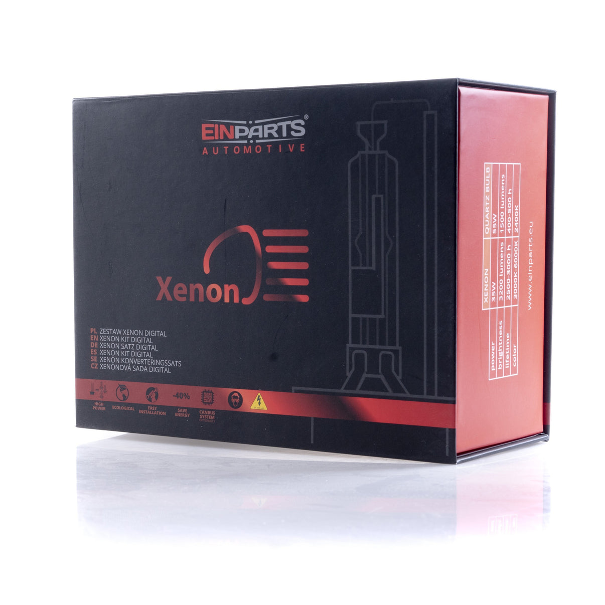 Xenonkit – H7 – PX26D – 5000K – 35 W – 9V - 16V