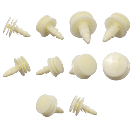 Fästclips – 10-pack – Stabil montering, Fiskbensprofil