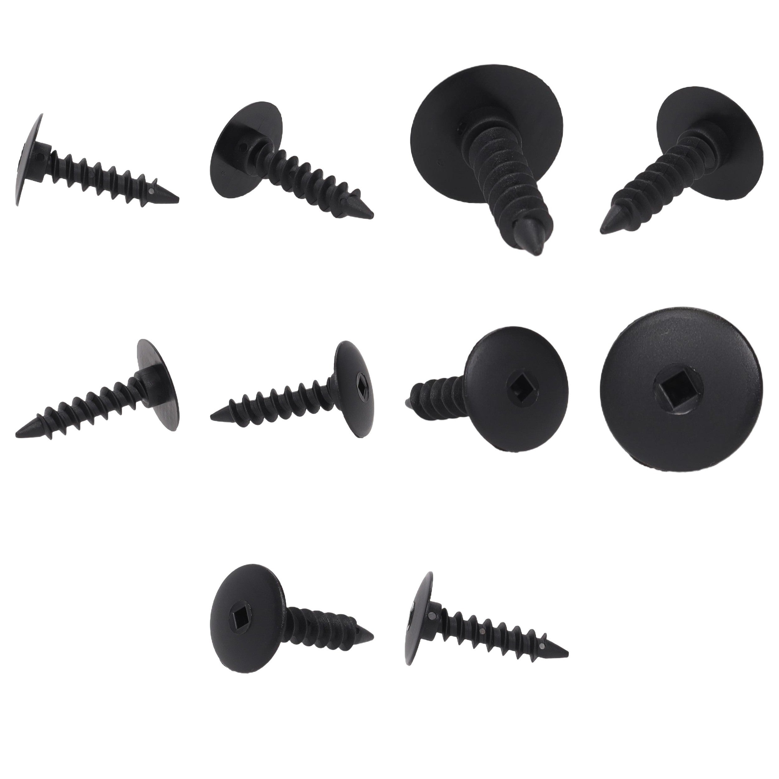 Fästclips – 10-pack – Stabil montering, Fiskbensprofil