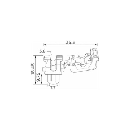 Fästclips – 10-pack