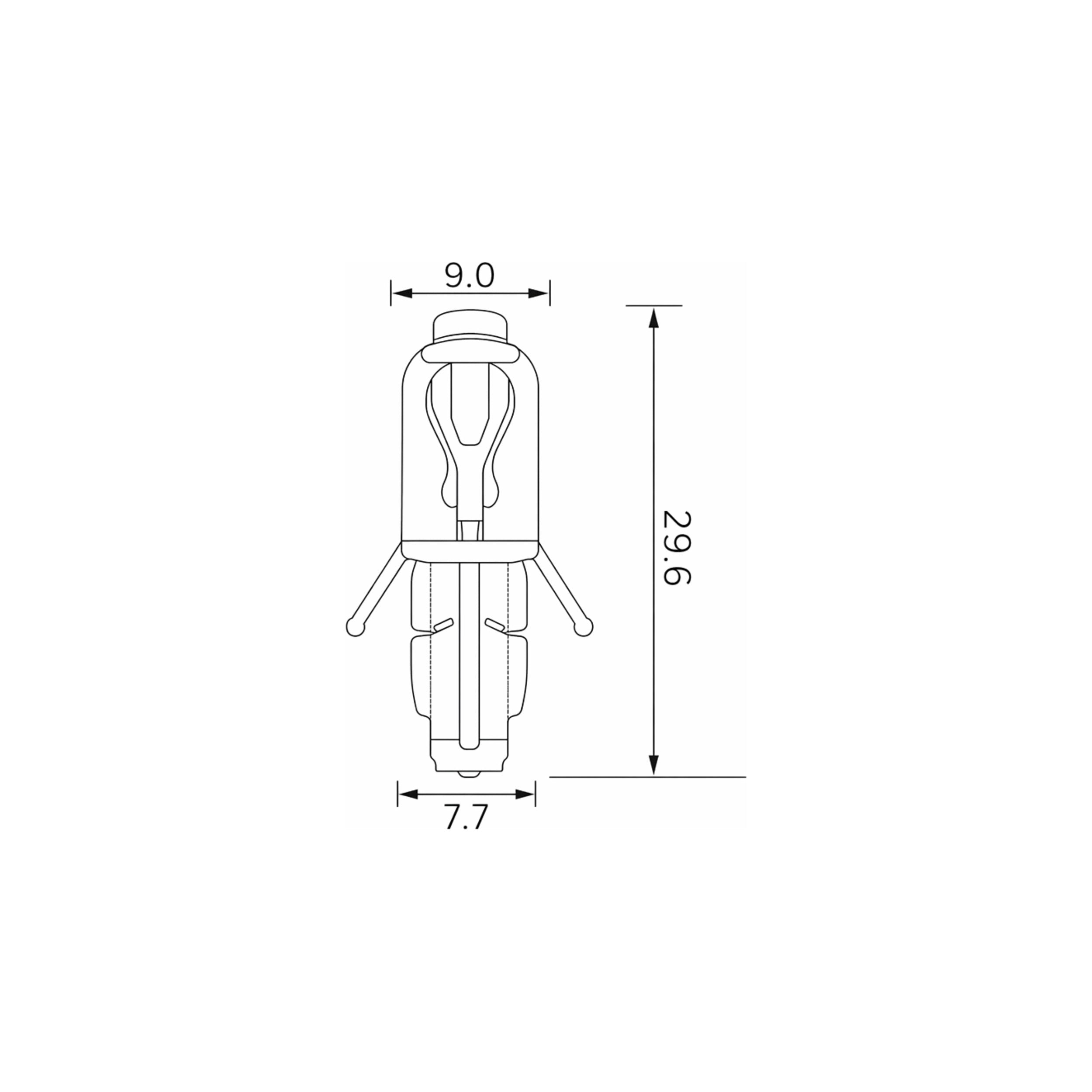 Fästclips – 10-pack