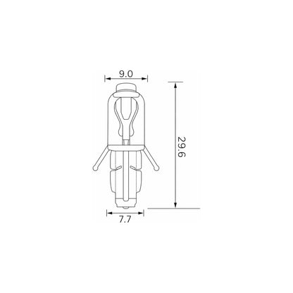 Fästclips – 10-pack