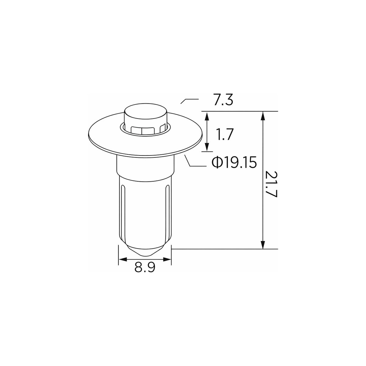 Fästclips – 10-pack
