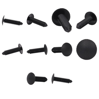 Fästclips – 10-pack – Stabil montering, Fiskbensprofil