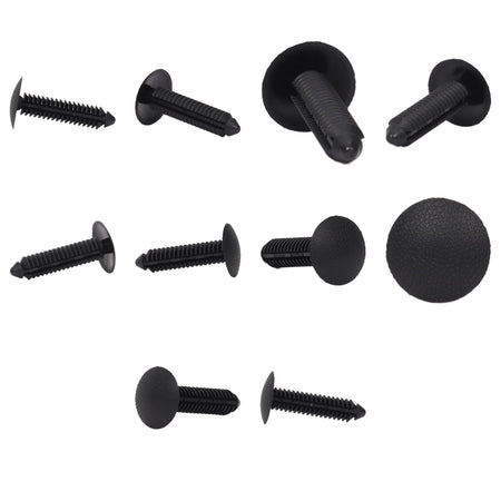 Fästclips – 10-pack – Stabil montering, Fiskbensprofil
