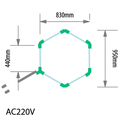 Verkstadsbelysning – 220V