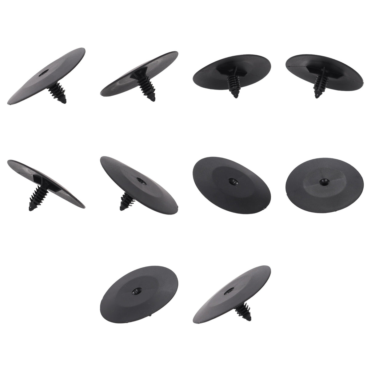 Fästclips – 10-pack – Stabil montering, Fiskbensprofil