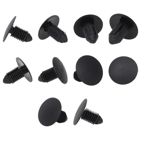 Fästclips – 10-pack – Stabil montering, Fiskbensprofil