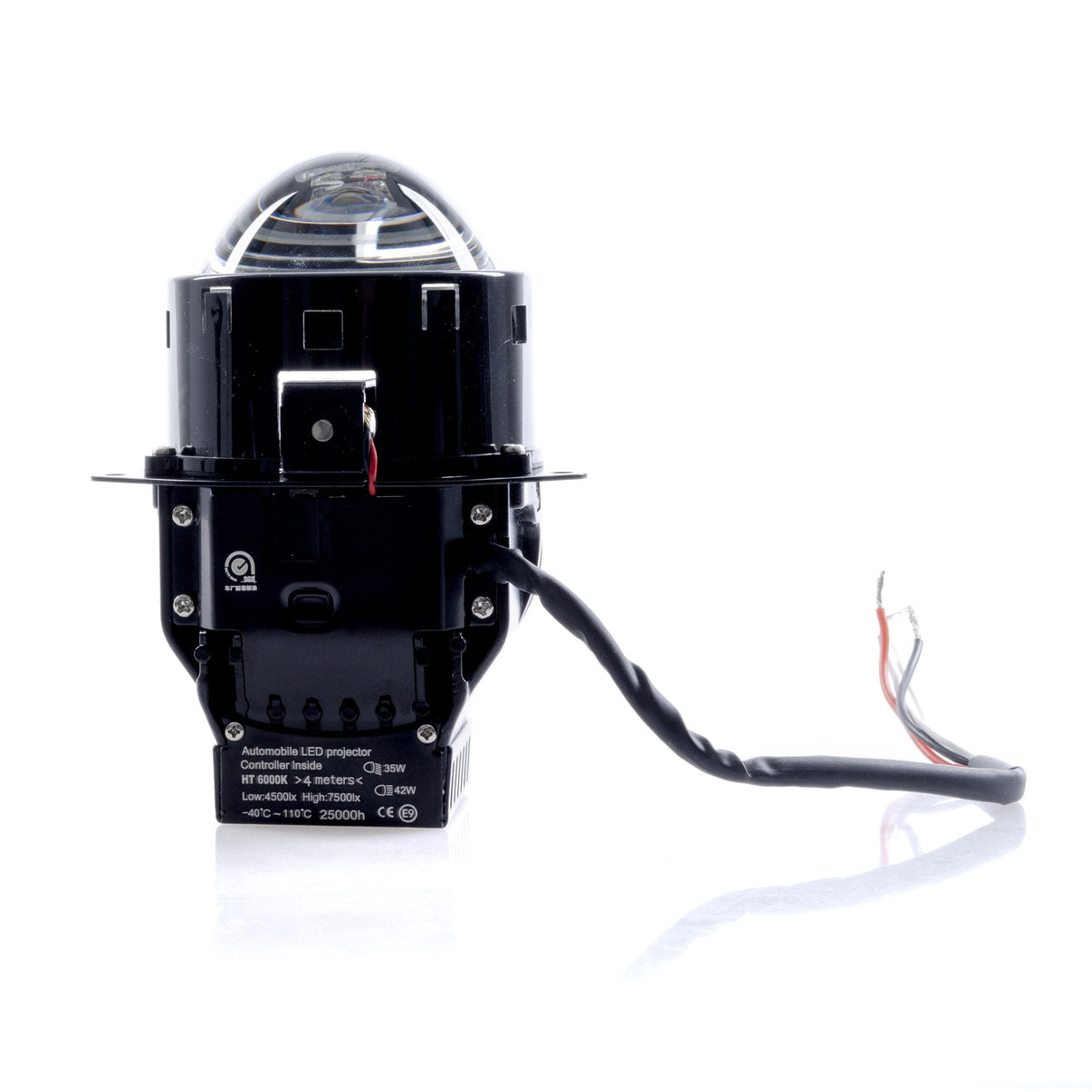 LED-projektorlins för strålkastare Alfa Romeo 146/147 m.fl. – 3" mm/ 142 mm