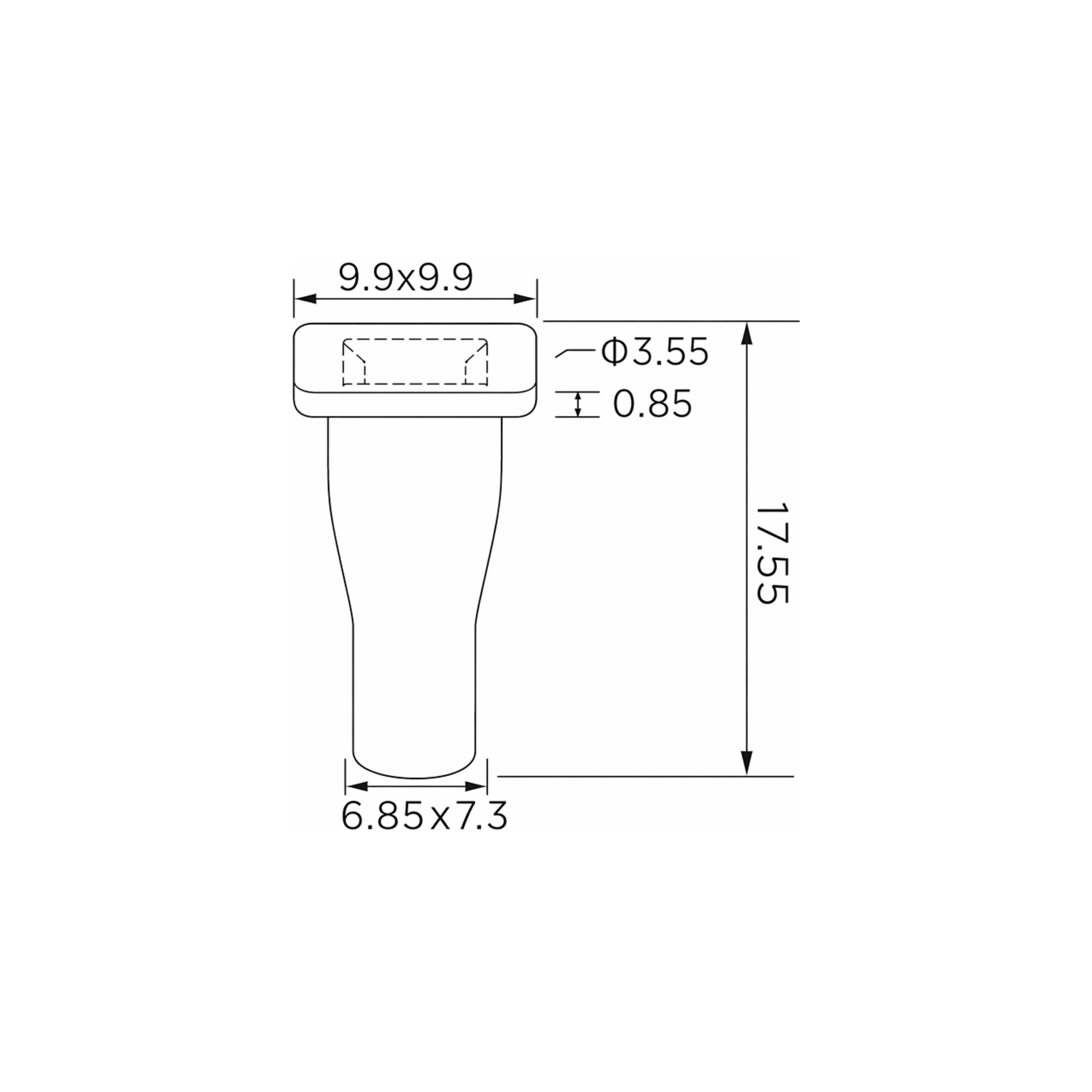 Fästclips Nissan Qashqai I/X-Trail II m.fl. – 10-pack