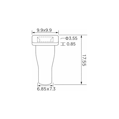 Fästclips Nissan Qashqai I/X-Trail II m.fl. – 10-pack