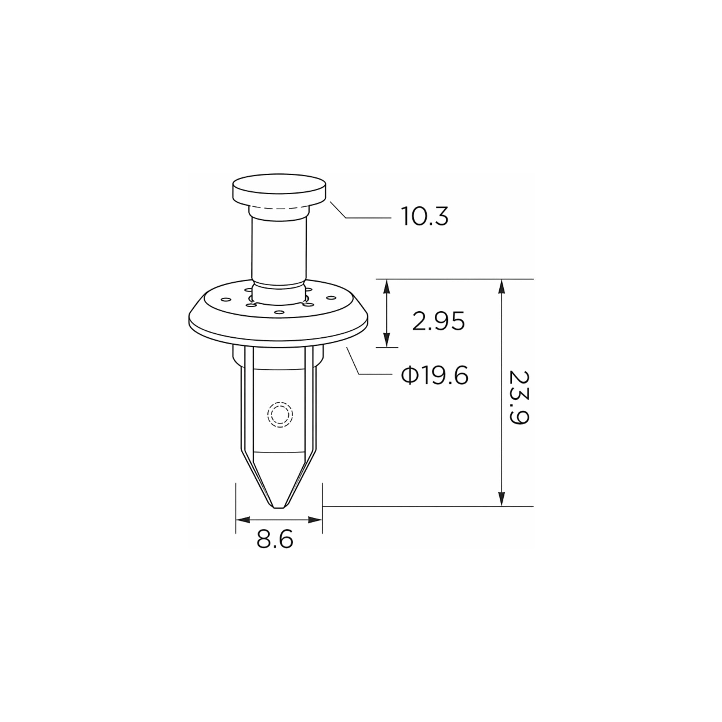 Fästclips – 10-pack