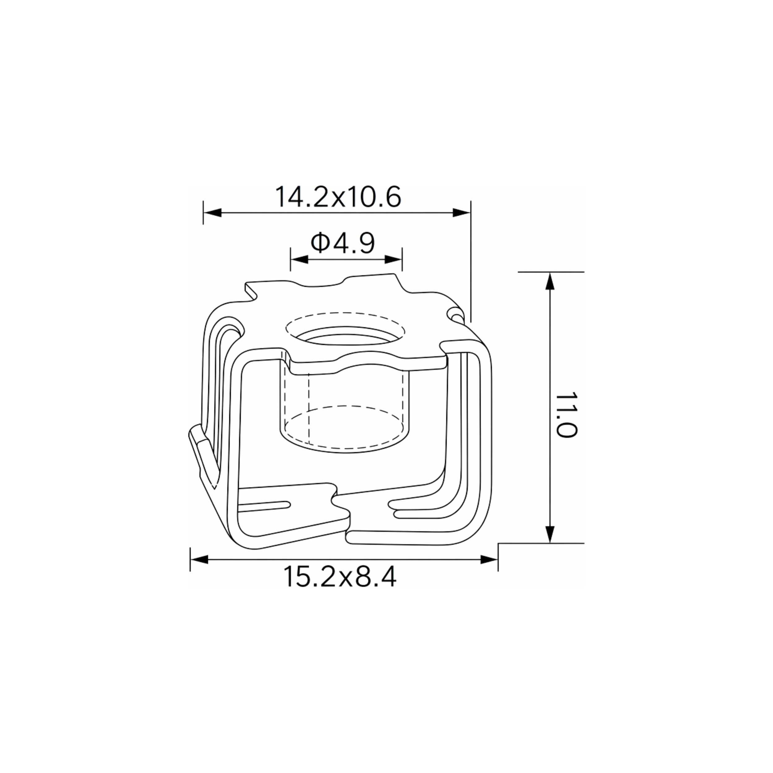 Fästclips Cadillac Ats/CT6 m.fl.