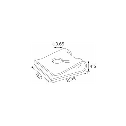 Fästclips – 10-pack