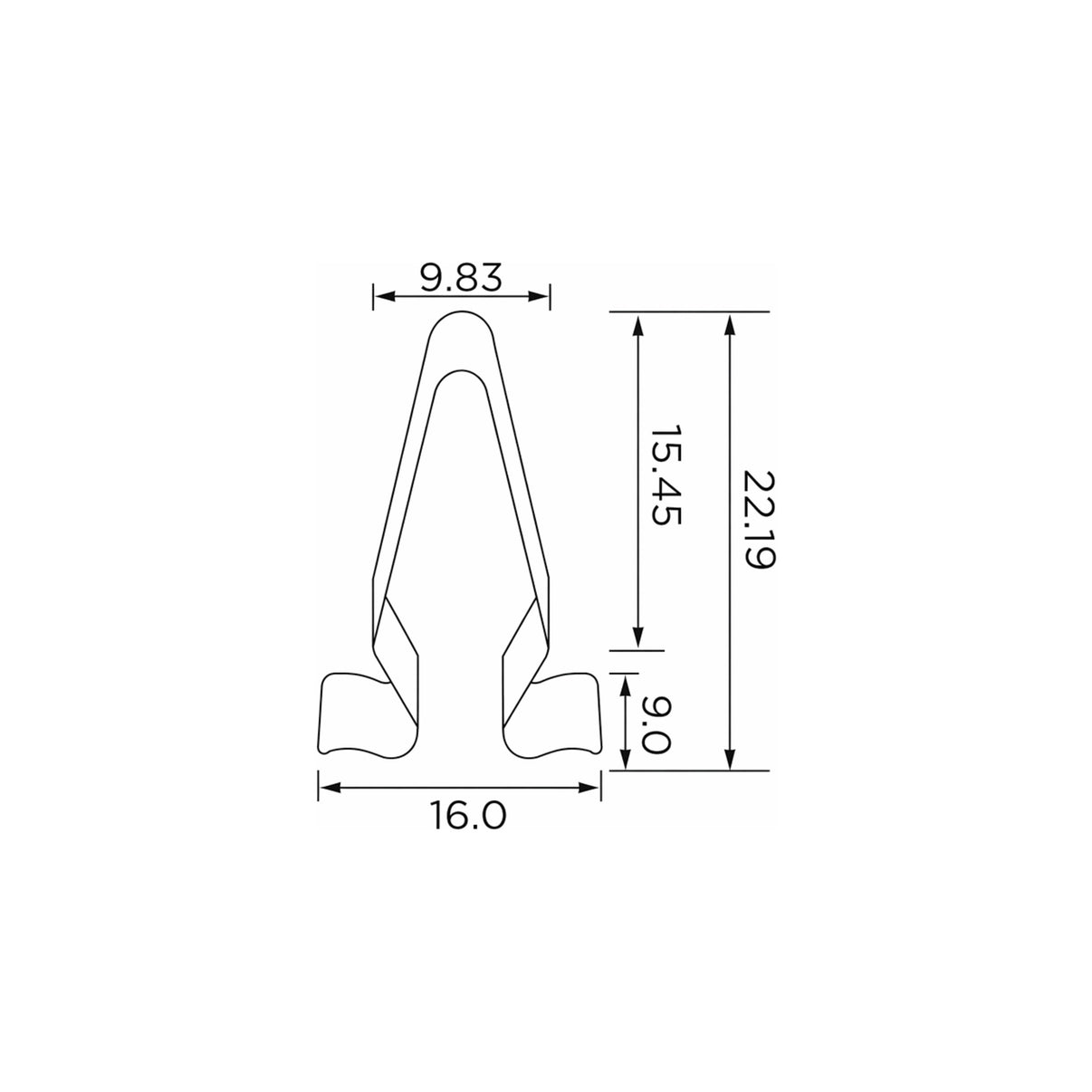 Fästclips – 10-pack