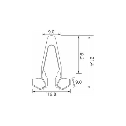 Fästclips Audi A4 B6/A4 B6 Avant m.fl. – 10-pack