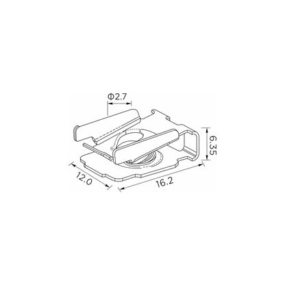 Fästclips Audi A3/A3 Sportback m.fl. – 10-pack