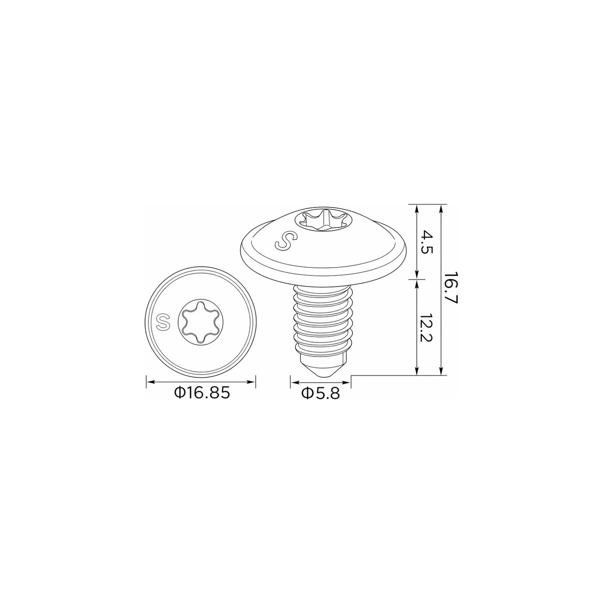 Fästclips Seat Leon/Leon St m.fl.
