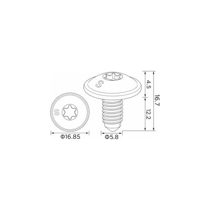 Fästclips Seat Leon/Leon St m.fl.