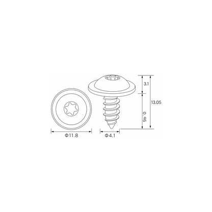 Fästclips Audi Q7/Q8 m.fl. – 10-pack