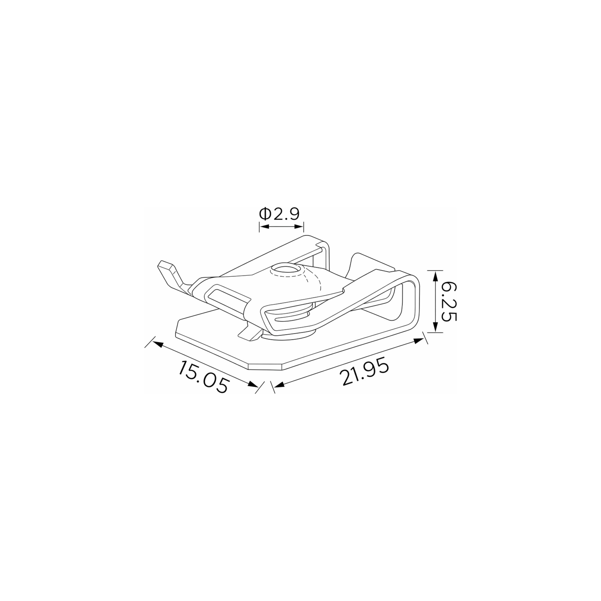 Fästclips BMW 2 Active/2 Gran m.fl. – 10-pack