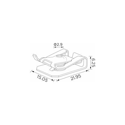 Fästclips BMW 2 Active/2 Gran m.fl. – 10-pack