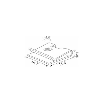 Fästclips BMW 1/7 m.fl. – 10-pack