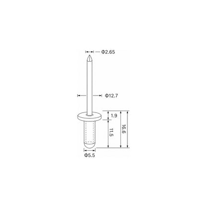 Fästclips Lexus Is I/Toyota Aygo m.fl. – 10-pack