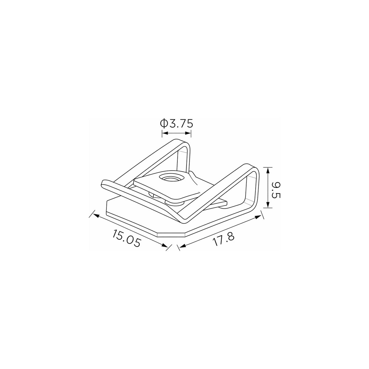 Fästclips BMW X3/X5 m.fl. – 10-pack