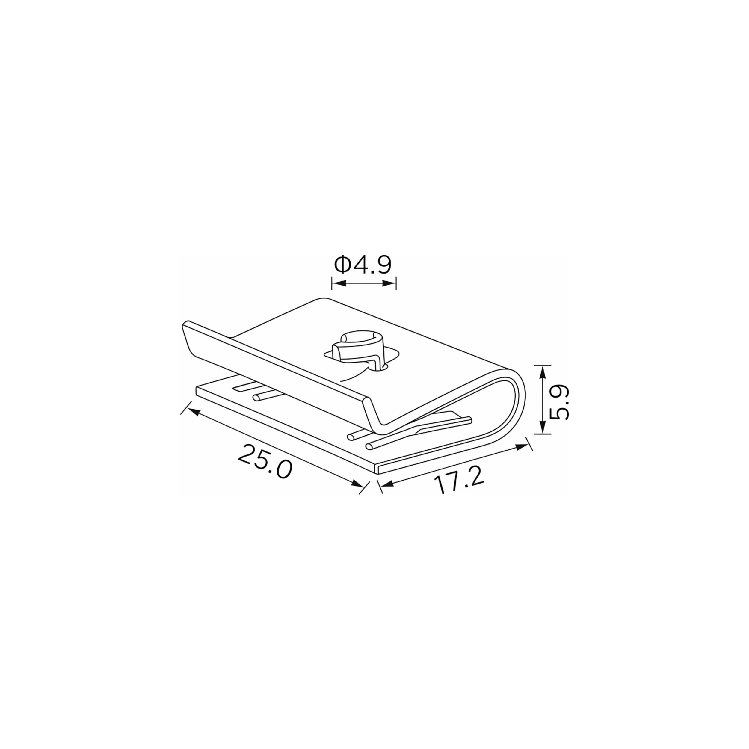 Fästclips Hyundai Sonata VII/Sonata VIII m.fl. – 10-pack