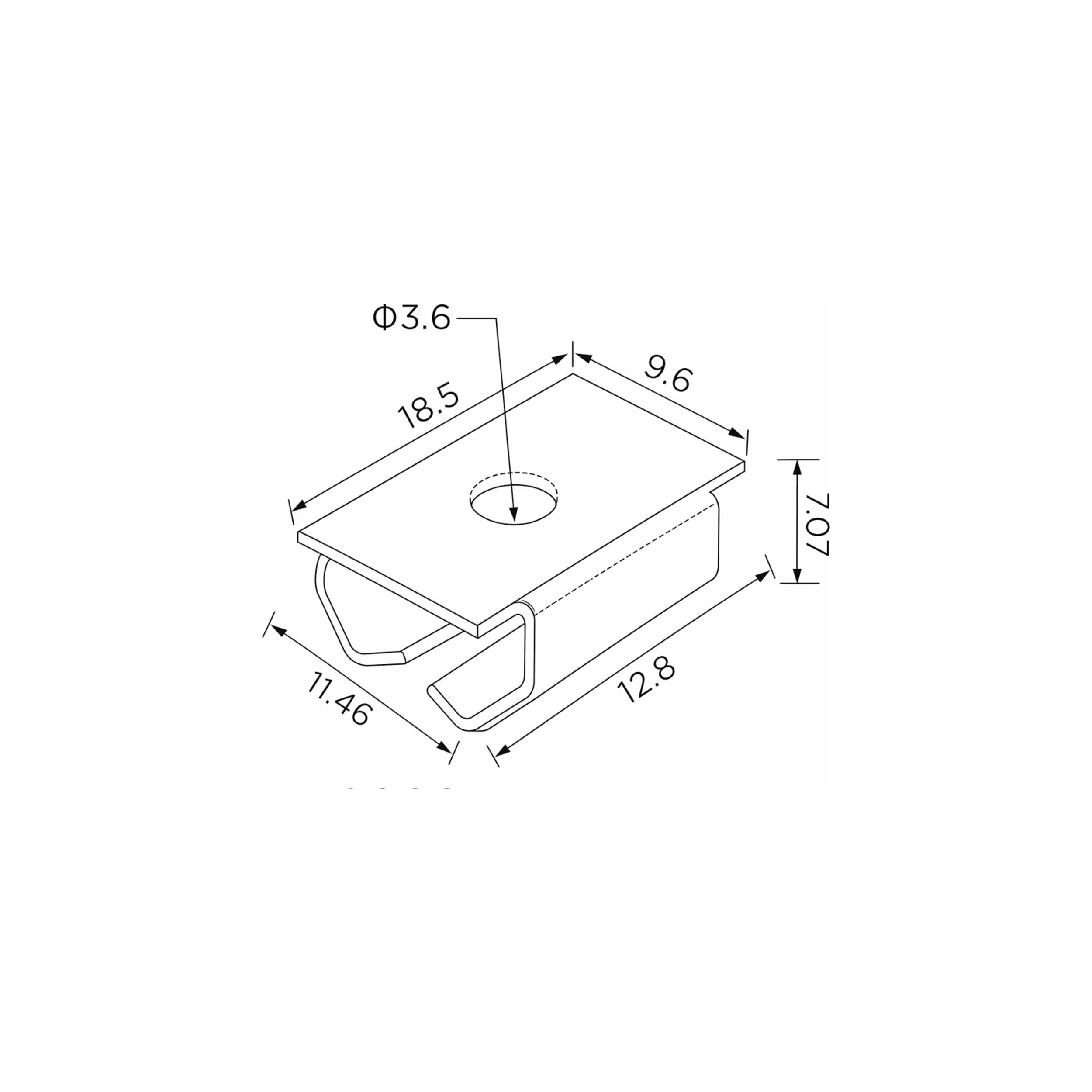 Fästclips – 10-pack