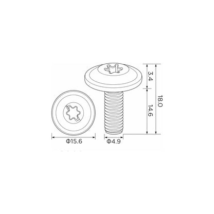 Fästclips Audi A4 B7/A5 Coupé m.fl. – 10-pack