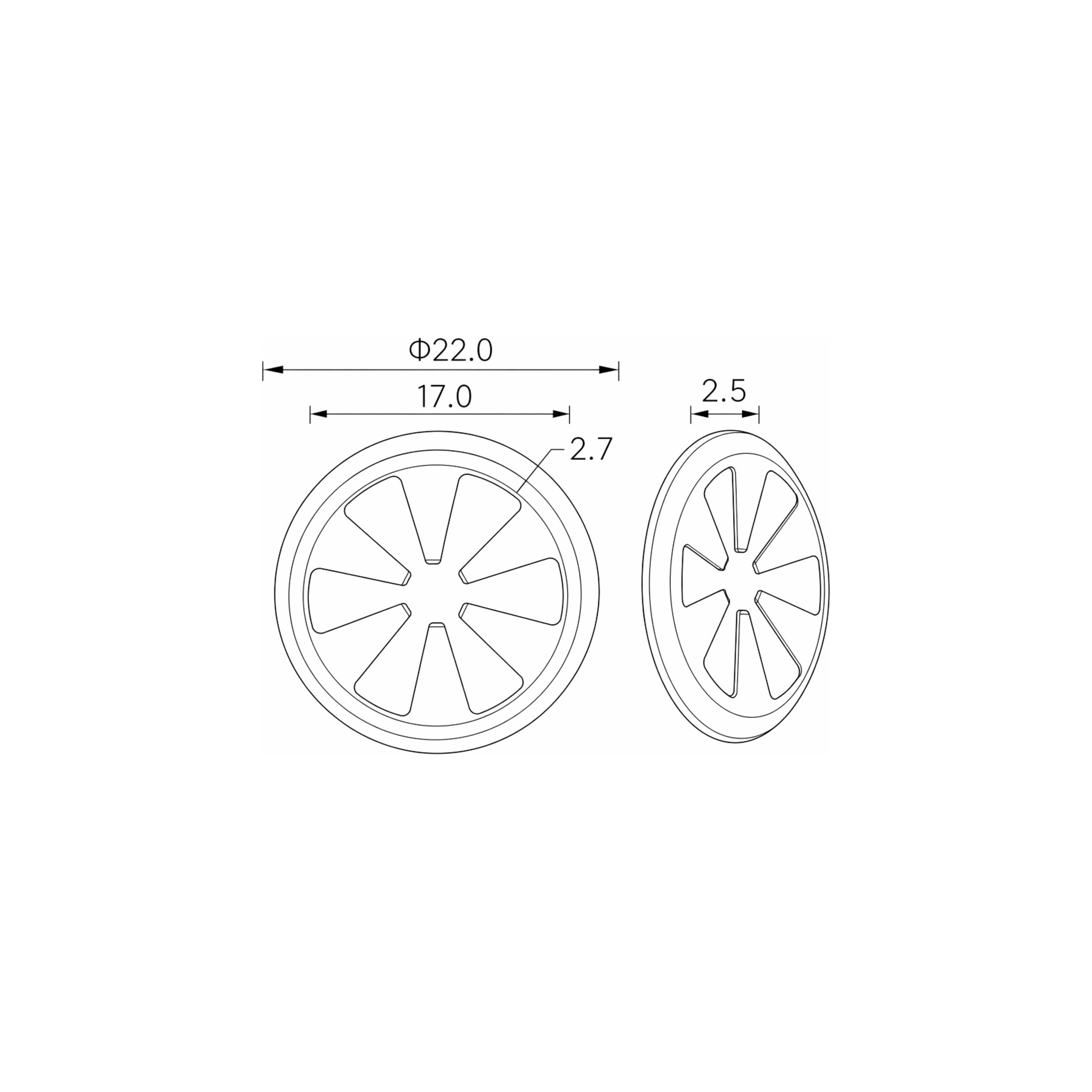 Fästclips Ford C-Max II/Fiesta m.fl. – 10-pack